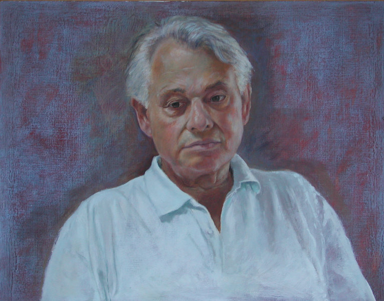 Heinrich Brunnmeier,  1996,  Tempera/&Ouml;lfarben auf Hartfaser, 70 x 90 cm