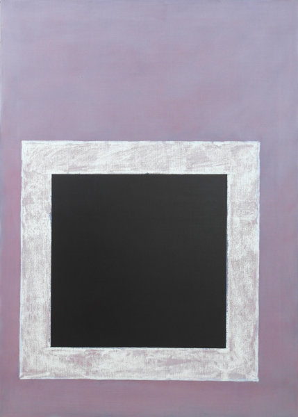 Tod (nach Malewitsch), 2018, Acrylfarben auf Leinwand, 140 x 100 cm